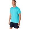 ASICS Gents Core Short Sleeve Top Energy Aqua